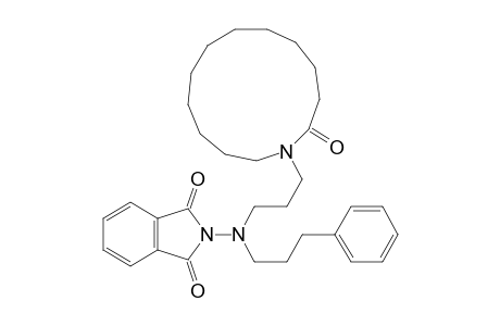 1H-Isoindole-1,3(2H)-dione, 2-[[3-(2-oxoazacyclotridec-1-yl)propyl](3-phenylpropyl)amino]-