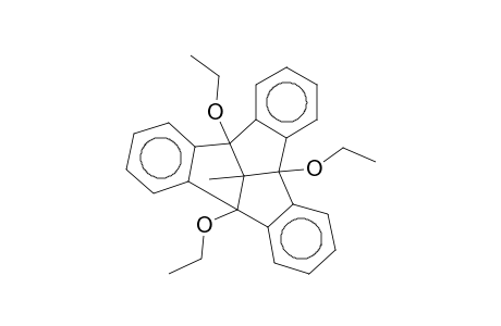 4b,8b,12b-triethoxy-12d-methyl-4b,8b,12b,12d-tetrahydrodibenzo[2,3:4,5]pentaleno[1,6-ab]indene