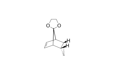 ENDO-TRICYClO-[3.2.1.0(2,4)]-OCTA-6-EN-8-SPIRO-2'-(1',3'-DIOXOLANE)
