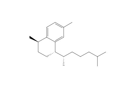 Naphthalene, 4-(1,5-dimethylhexyl)-1,2,3,4-tetrahydro-1,6-dimethyl-, [1R-[1.alpha.,4.beta.(S*)]]-