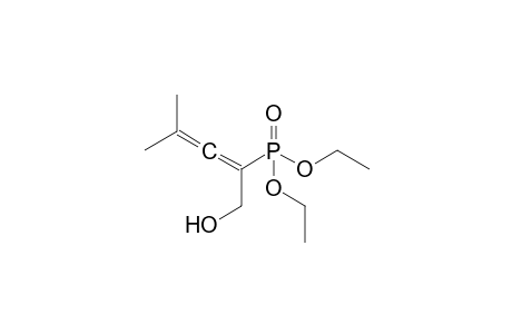 2-Diethoxyphosphoryl-4-methyl-1-penta-2,3-dienol