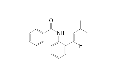 N-[2-[(Z)-1-fluoranyl-3-methyl-but-1-enyl]phenyl]benzamide