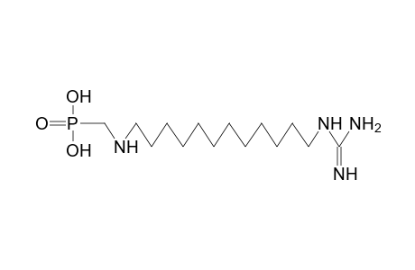 (12-GUANIDINODODECYL)AMINOMETHYLPHOSPHONIC ACID