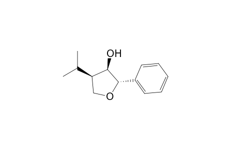 (2S,3R,4R)-2-phenyl-4-propan-2-yl-3-oxolanol