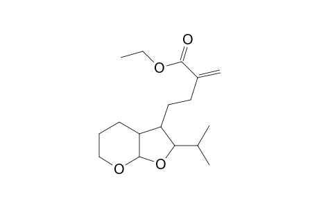endo-7-(3-Carbethoxy-3-butenyl)-8-isopropyl-2,9-dioxabicyclo[4,3,0]nonane