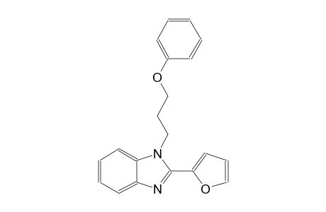 1H-benzimidazole, 2-(2-furanyl)-1-(3-phenoxypropyl)-