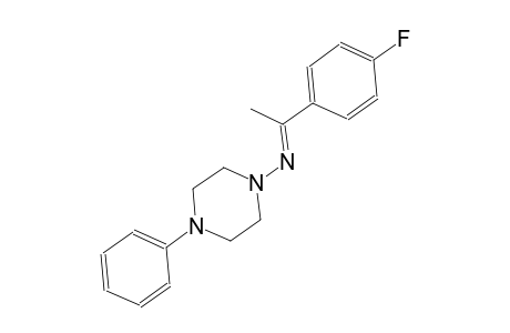 1-piperazinamine, N-[(E)-1-(4-fluorophenyl)ethylidene]-4-phenyl-