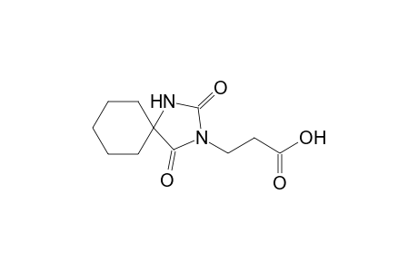 2,4-dioxo-1,3-diazaspiro[4.5]decane-3-propionic acid