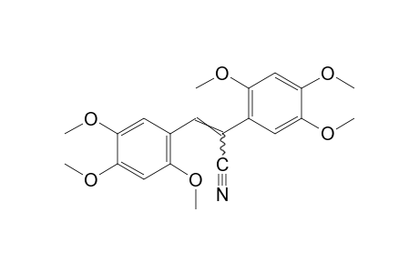2,3-bis(2,4,5-trimethoxyphenyl)acrylonitrile