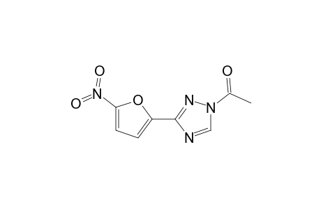 1H-1,2,4-Triazole, 1-acetyl-3-(5-nitro-2-furanyl)-