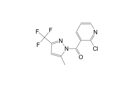 2-chloro-3-{[5-methyl-3-(trifluoromethyl)-1H-pyrazol-1-yl]carbonyl}pyridine