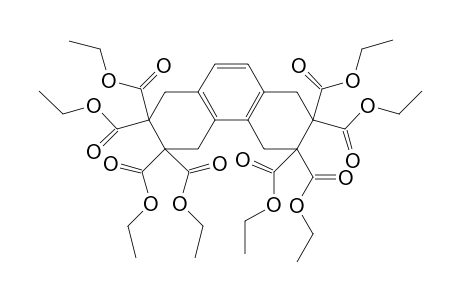 Octaethyl 1,2,3,4,5,6,7,8-octahydrophenanthrene-2,2,3,3,6,6,7,7-octacarboxylate
