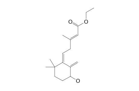 (2EZ,5Z,6E)-ETHYL-5-[(3-HYDROXY-6,6-DIMETHYL-2-METHYLIDENE)-CYCLOHEXYLIDENE]-3-METHYLPENT-2-ENOATE