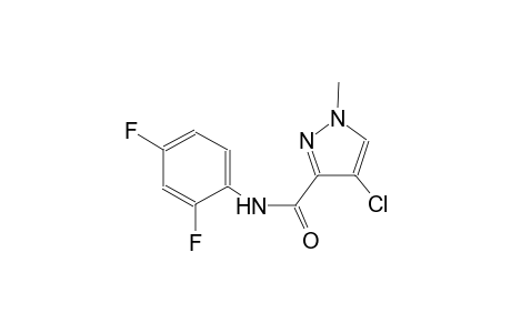 4-chloro-N-(2,4-difluorophenyl)-1-methyl-1H-pyrazole-3-carboxamide