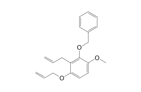 2-Allyl-1-allyloxy-3-benzyloxy-4-methoxybenzene