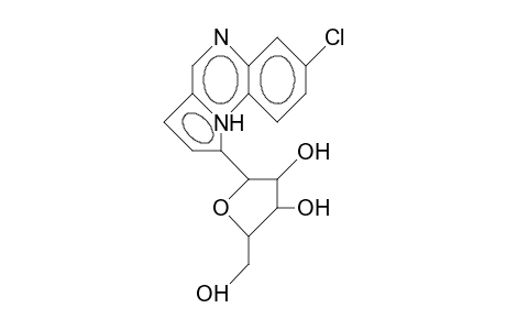 7-Chloro-1-(B-D-ribofuranosyl)-pyrrolo(1,2-A)quinoxaline