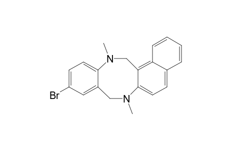 11-Bromo-N,N'-dimethyl-7,8,13,14-tetrahydrobenzo[b]naphtho[2,1-f][1,5]diazocine