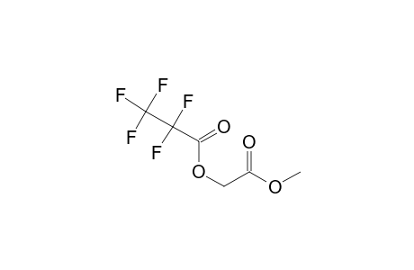 Methyl glycolate, pentafluoropropionate