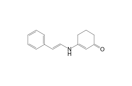 2-Cyclohexen-1-one, 3-[(2-phenylethenyl)amino]-