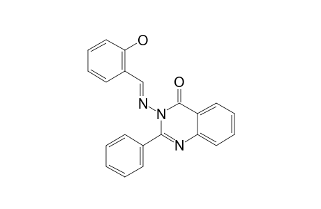 3-[[(2-HYDROXYPHENYL)-METHYLENE]-AMINO]-2-PHENYLQUINAZOLIN-4(3H)-ONE