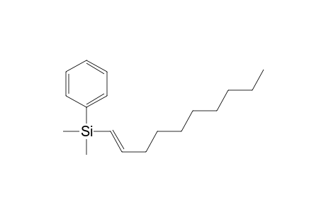 Silane, 1-decenyldimethylphenyl-, (E)-