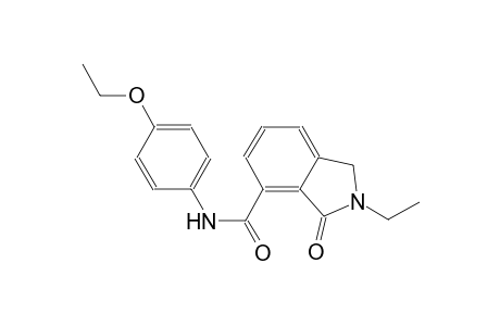 1H-isoindole-4-carboxamide, N-(4-ethoxyphenyl)-2-ethyl-2,3-dihydro-3-oxo-