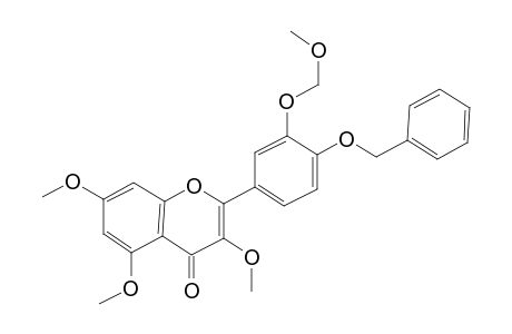 2-[4-Benzyloxy-3-(methoxymethoxy)phenyl)-3,5,7-trimethoxy-4H-chromen-4-one