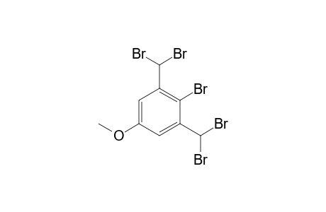 2-Bromo-1,3-bis(dibromomethyl)-5-methoxybenzene