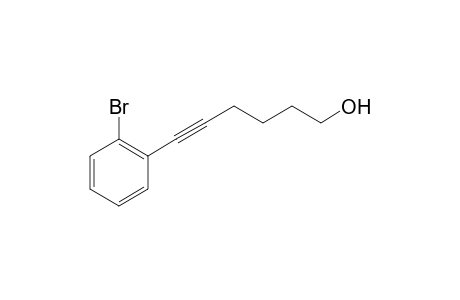 6-(2-Bromophenyl)hex-5-yn-1-ol