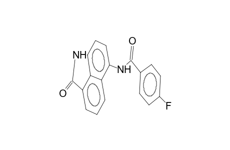 5-(4-fluorobenzamido)-8-amino-1-naphthoic acid lactame