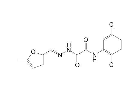 N-(2,5-dichlorophenyl)-2-{(2E)-2-[(5-methyl-2-furyl)methylene]hydrazino}-2-oxoacetamide