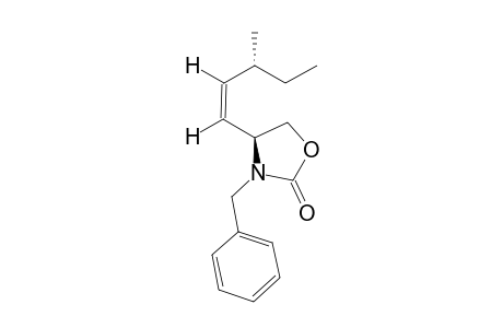 (5S,3'R)-(Z)-3-BENZYL-4-(3'-METHYLPENT-1'-ENYL)-OXAZOLIDIN-2-ONE