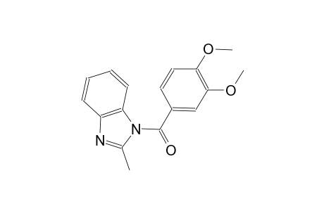 1-(3,4-dimethoxybenzoyl)-2-methyl-1H-benzimidazole