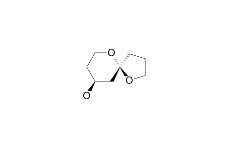 1,6-DIOXASPIRO-[4.5]-DECAN-9-OLAXIAL-ISOMER