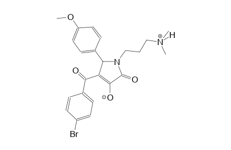 4-(4-bromobenzoyl)-1-(3-(dimethylammonio)propyl)-5-(4-methoxyphenyl)-2-oxo-2,5-dihydro-1H-pyrrol-3-olate
