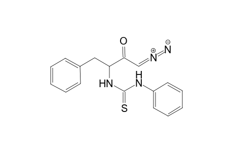 N-phenyl-3-thioureido-1-diazo-4-phenylbutan-2-one