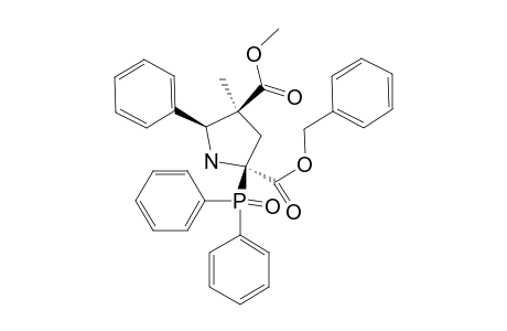 (2-ALPHA,4-BETA,5-BETA)-(+/-)-4-METHYL-2-PHENYLMETHYL-2-(DIPHENYLPHOSPHINOYL)-4-METHYL-5-PHENYL-2,4-PYRROLIDINE-DICARBOXYLATE