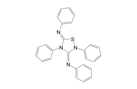 2,4-Diphenyl-3,5-di(phenylimino)-1,2,4-thiadiazolidine