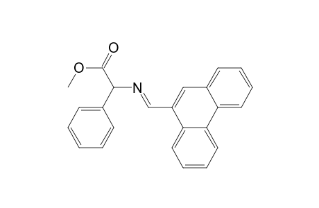 Benzeneacetic acid, .alpha.-[(9-phenanthrenylmethylene)amino]-, methyl ester