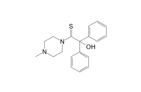 1-[diphenylhydroxy(thioacetyl)]-4-methylpiperazine