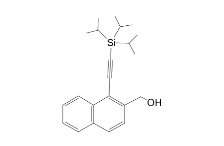 1-(2-Triisopropylsilyl-1-ethynyl)-2-naphthylmethanol