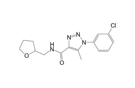 1H-1,2,3-triazole-4-carboxamide, 1-(3-chlorophenyl)-5-methyl-N-[(tetrahydro-2-furanyl)methyl]-