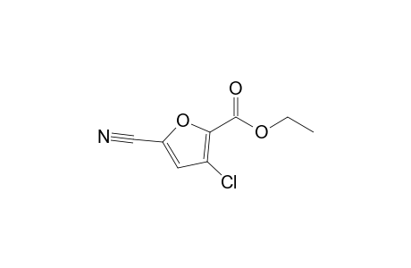 Ethyl 3-Chloro-5-cyanofuran-2-carboxylate