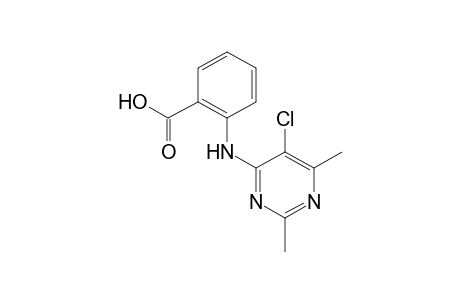 N-(5-CHLORO-2,6-DIMETHYL-4-PYRIMIDINYL)ANTHRANILIC ACID