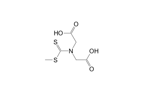 {(carboxymethyl)[(methylsulfanyl)carbothioyl]amino}acetic acid