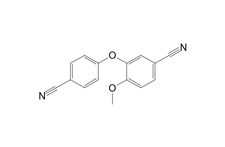 3-(4-Cyanophenoxy)-4-methoxybenzonitrile