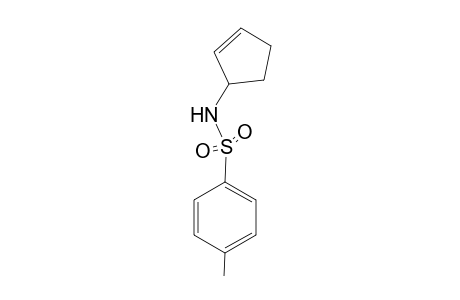 N-(1-cyclopent-2-enyl)-4-methylbenzenesulfonamide