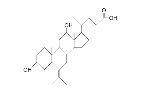(3a,5b,12A)-3,12-Dihydroxy-6-(1-methyl-ethylidene) cholanoic acid