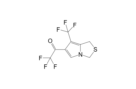 2,2,2-Trifluoro-1-[7-(trifluoromethyl)-1H-pyrrolo[1,2-c][1,3]thiazol-6-yl]-1-ethanone