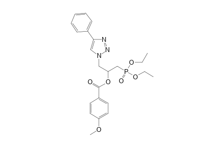 1-(DIETHOXYPHOSPHORYL)-3-(4-PHENYL-1H-1,2,3-TRIAZOL-1-YL)-PROPAN-2-YL-4-METHOXYBENZOATE
